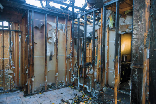Professional Emergency Fire Cleanup technician working in Lebanon, PA